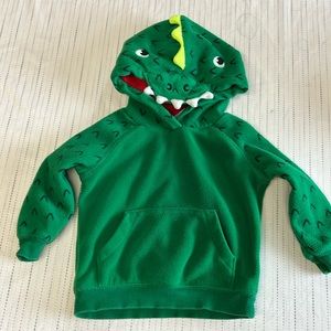 18M fleece Dinosaur hoodie